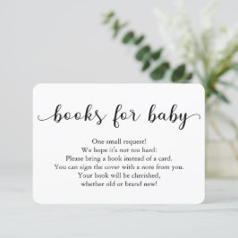 Bokar för Baby-insättningskort för babyskor