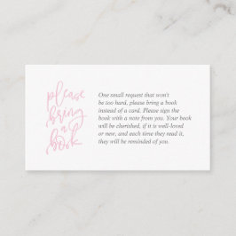 Bokar för baby, Kreativets rosa och grått-skript Tilläggskort