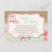 Bokar för baby, lägg till ett bok-anslag, uggla