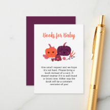 Bokar för Baby Little Pumpkin Baby Shower