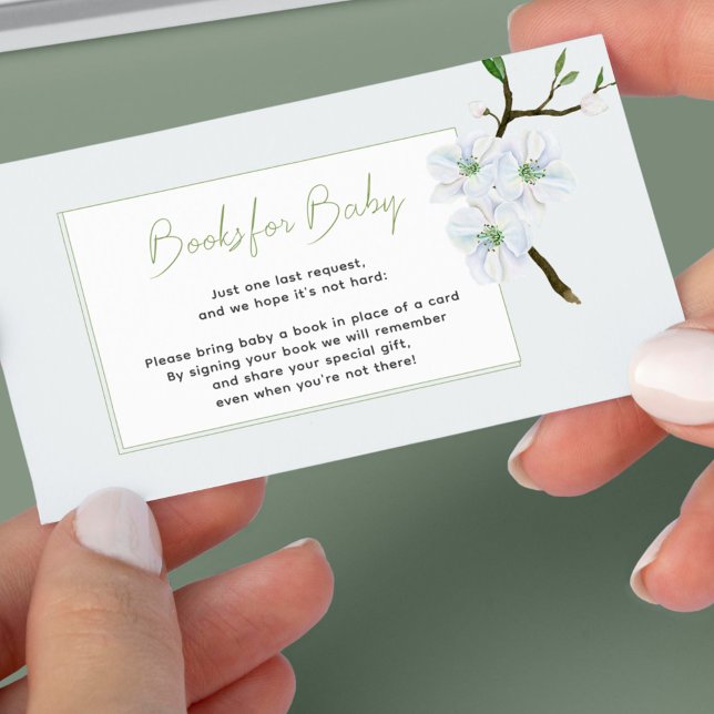 Bokar för Baby ljusblå babydusch för vår Tilläggskort (Skapare uppladdad)