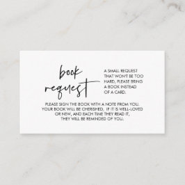 Bokar för baby, modernt minimitypsnitt tilläggskort