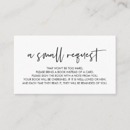 Bokar för baby, modernt minimitypsnitt tilläggskort