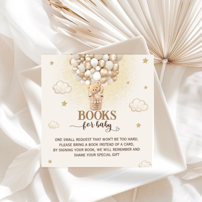 Bokar för Baby Nalle Guld-ballonger Tilläggskort (Skapare uppladdad)