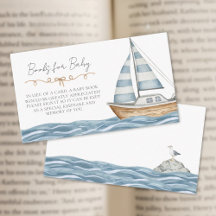 Bokar för Baby Nautical Baby Shower