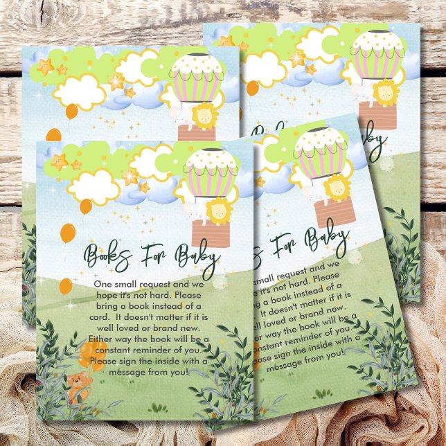 Bokar för Baby påbörjar Luftballongen Äventyr Tilläggskort (Skapare uppladdad)