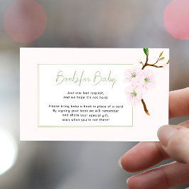 Bokar för Baby rosa-babydusch för vår Tilläggskort