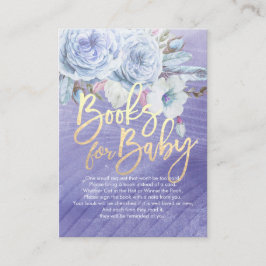 Bokar för Baby / Skicka begäran till bok Tilläggskort