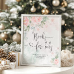 Bokar för baby-tecken. Winter rosa bokar för baby Poster<br><div class="desc">Bokar för baby-tecken. Vinter rosa bokar för baby Poster Matchningsobjekt tillgängliga.</div>