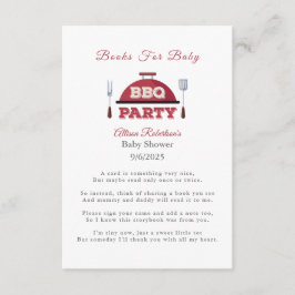 Bokar för Baby utomhusbabyskor för BBQ utomhus Tilläggskort