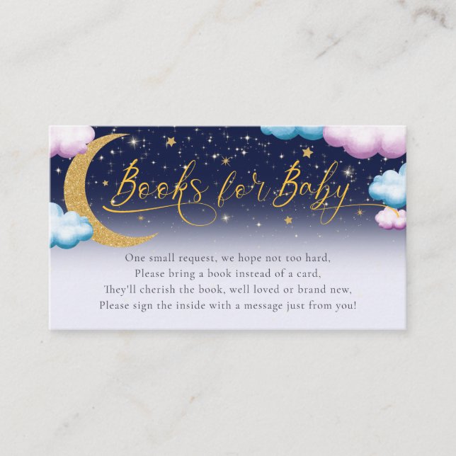 Bokar för Baby vid Genderna Måne Tilläggskort (Framsida)