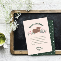 Bokar för Baby Woodland Bear Unge Small