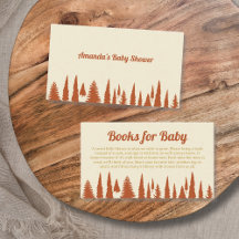 Bokar för Baby Woodland Camping Baby Shower