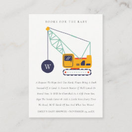 Bokar för babyskor vid bygge i Crane Fordon Tilläggskort