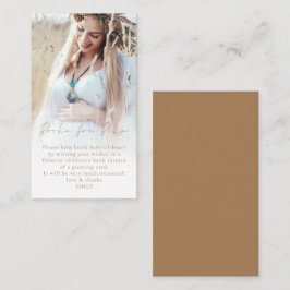 Bokar för fotoöverlägg med Guld-skript för babyska Tilläggskort