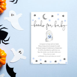 Bokar för Pojke Halloween-spökbabydusch Tilläggskort
