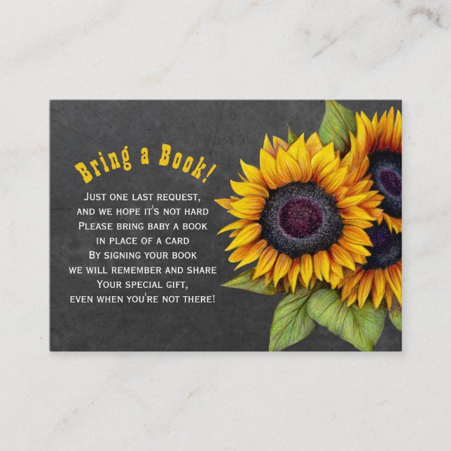 Bokar för solrosolja i baby ska ha ett inmatningsk tilläggskort (Framsida)