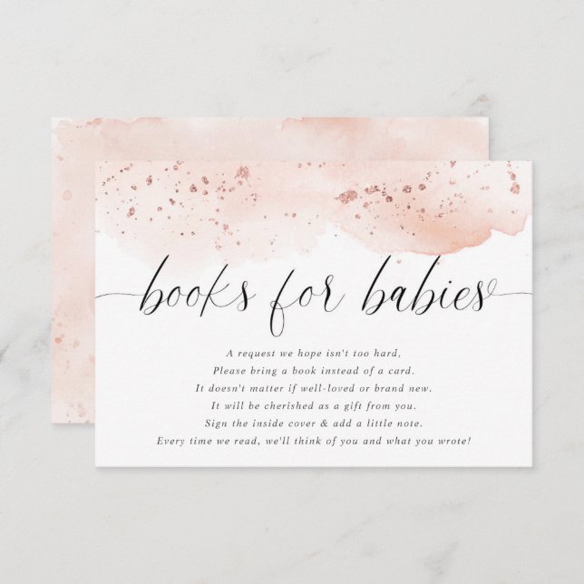 Bokar för spädbarn twillingar Flickor med vattenfä Tilläggskort (Fram/baksida)