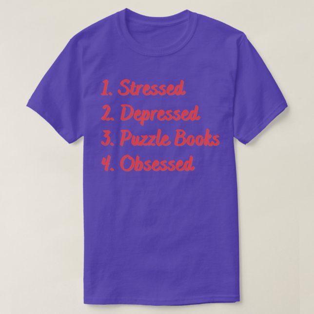 Bokar för stressat nedtryckt förskjutning t shirt (Design framsida)
