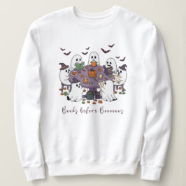 Bokar före Booos Cute Ghost Halloween T Shirt
