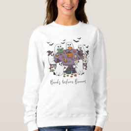 Bokar före Booos Cute Ghost Halloween T Shirt