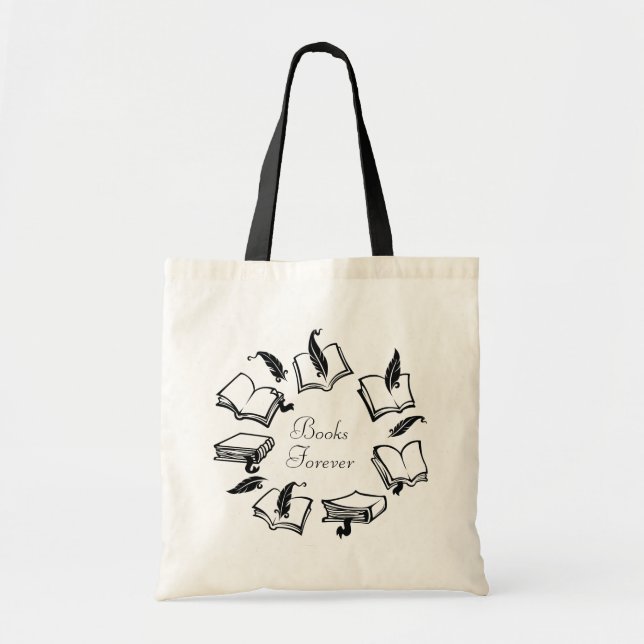 Bokar Forever Tote Bag Tygkasse (Framsidan)