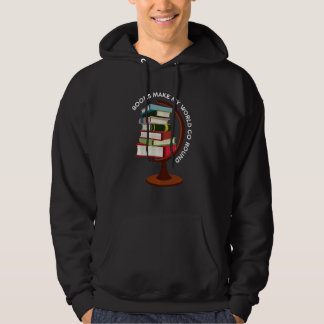 Bokar gör min världsrunda till Bok bibliotekarie Hoodie