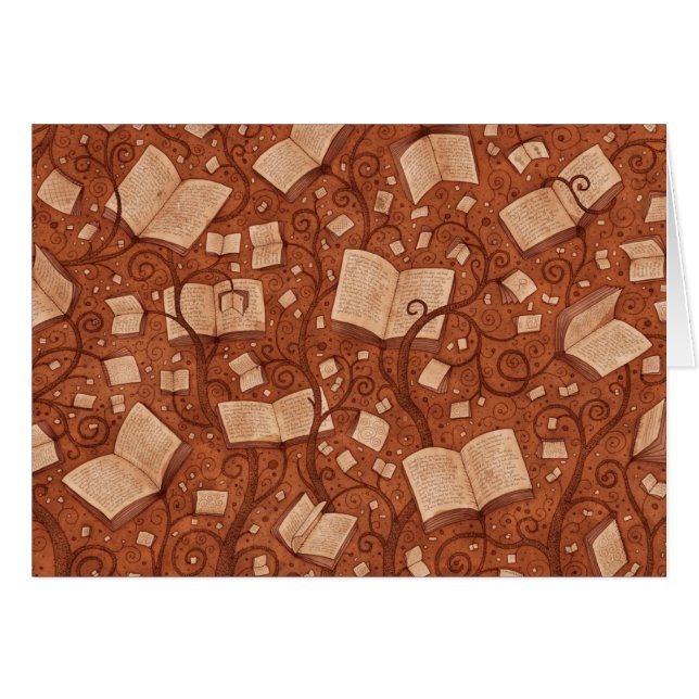 Bokar Hälsningskort (Framsidan Horizontal)