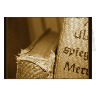 Bokar Hälsningskort