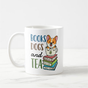 Bokar Hundar och Tea Helg Kaffemugg