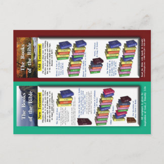 Bokar i Bibeln Vykort