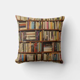 Bokar i bibliotek gift Bag Kudde