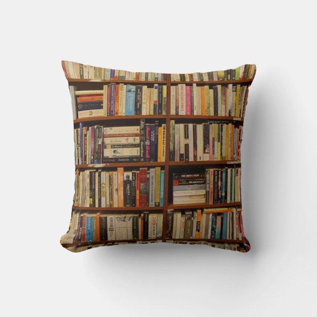 Bokar i bibliotek gift Bag Kudde (Framsida)