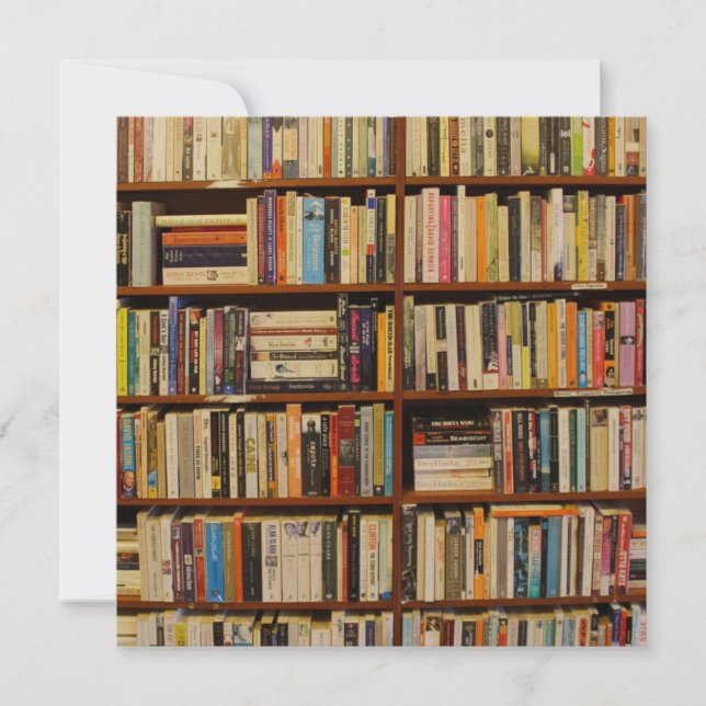 BOKAR i BIBLIOTEK Inbjudningar (Framsida)