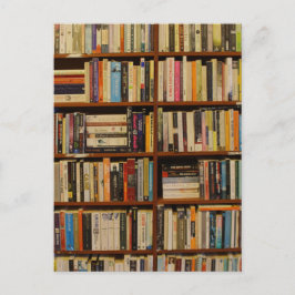 BOKAR i BIBLIOTEK Vykort