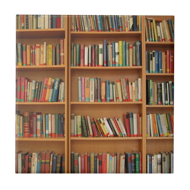 Bokar i bokhyllan kakelplatta (Framsidan)