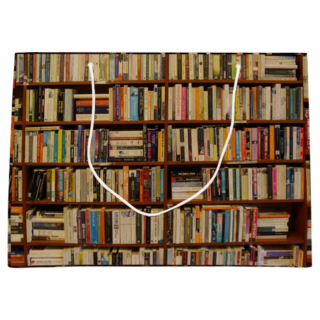 Bokar i en bibliotek-mönster-fångstplats Papper (Framsidan)