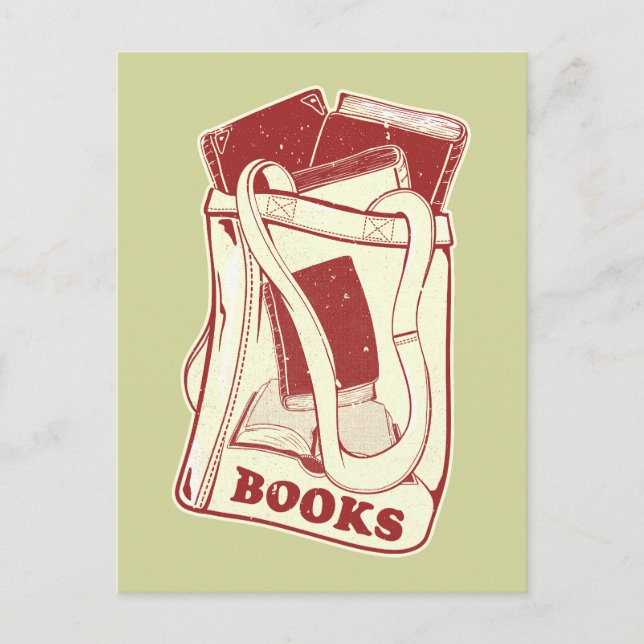 Bokar I kärlek i påse Vykort (Framsida)