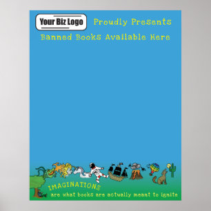 Bokar Ignite Imaginations Anti Bok ban Poster
