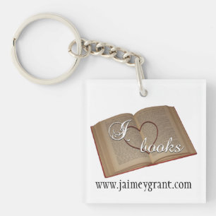 "Bokar jag hjärta" Keychain