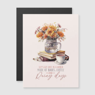 Bokar, kaffe och regndagar