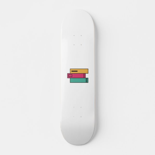 bokar mini skateboard bräda 18,5 cm (Framsida)