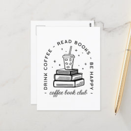 Bokar och älskare-klubbens läser gruppbokningar vykort