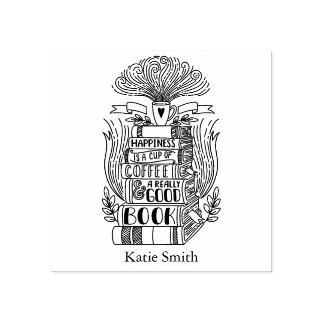 Bokar och Älskare-Personligen Stämpel (Tryck)