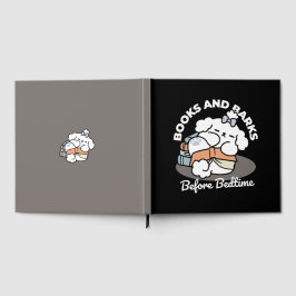 Bokar och Barkar - Tvätt Sömnig Hund Läsdesign Gästböcker