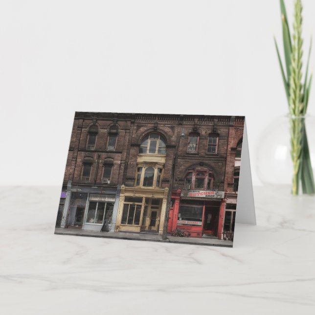 Bokar och Bistros och Butchers nr 5 Färg Kort (Framsida)