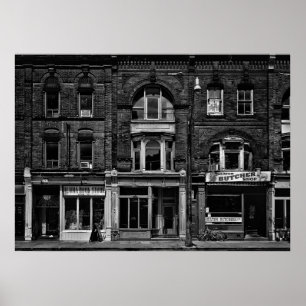 Bokar och Bistros och Butchers nr 5 Poster