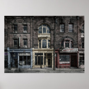 Bokar och Bistros och Butchers nr 9 Old Film Poster