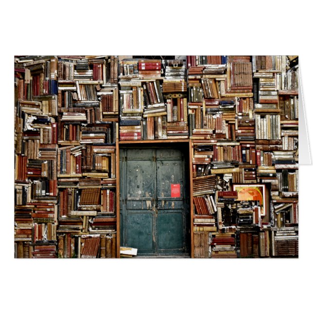 Bokar och Bokar Hälsningskort (Framsidan Horizontal)