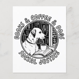Bokar och kaffe samt Hundar och Social rättvisa